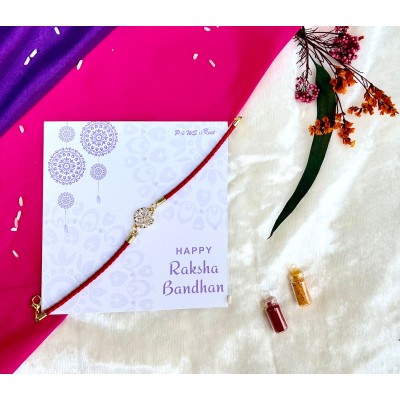 ad diamond red braclet