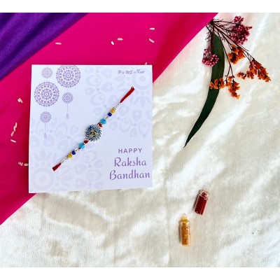 Chakra blue Rakhi